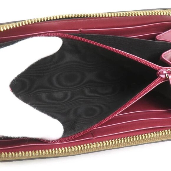 Auth GUCCI Micro Guccissima Zip Around Long Wallet Bronze Leather - Picture 7 of 10